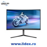 Monitor Gaming Curbat LED VA Philips EVNIA 27", Full HD (1920x1080), 280Hz, 1ms (Smart MBR 0.3ms), HDR10, FlickerFree, 2x HDMI, DisplayPort, Pivot, ne