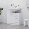 Dulap Chiuveta Baie Alb 63x30x54 cm PAL, Corp Masca Chiuveta, Mobilier Baie