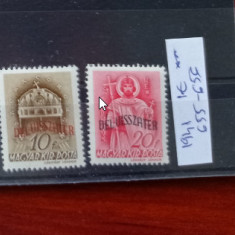 TS21 - Timbre serie Ungaria - Magyar posta 1941 Mi655-656