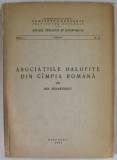 ASOCIATIILE HALOFITE DIN CAMPIA ROMANA de ION SERBANESCU , 1965