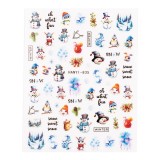 Cumpara ieftin Abtibild Unghii SensoPRO Milano - Snowman Magic