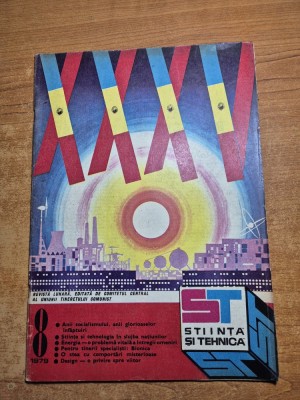 stiinta si tehnica august 1979 - intreprinderea de mecanica fina bucuresti foto