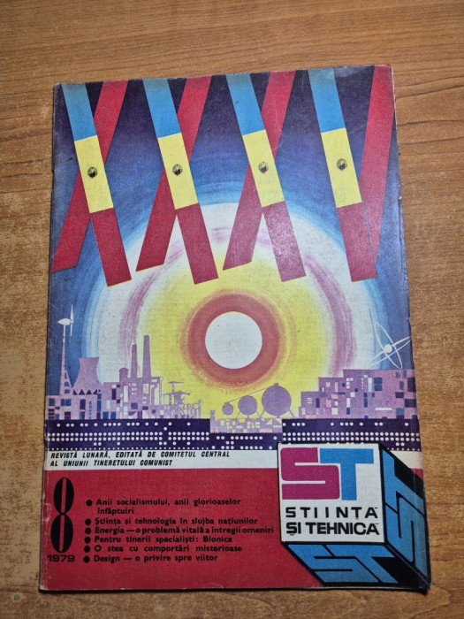 stiinta si tehnica august 1979 - intreprinderea de mecanica fina bucuresti