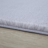 Cumpara ieftin Covor Pouffy V1 Argintiu 200 x 200cm