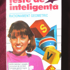 "TESTE DE INTELIGENTA. Rationament geometric", Radu Mihai Papae, 1994