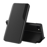 Husa iPhone 6 6S Eco Leather View flip tip carte, negru