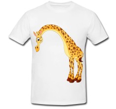 Tricou &amp;quot; Drawing giraffe &amp;quot; foto