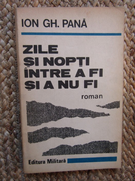 Zile si nopti intre a fi si a nu fi - Ion Gh. Pana