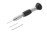 Set burghiu manual cu 3 burghiuri diferite