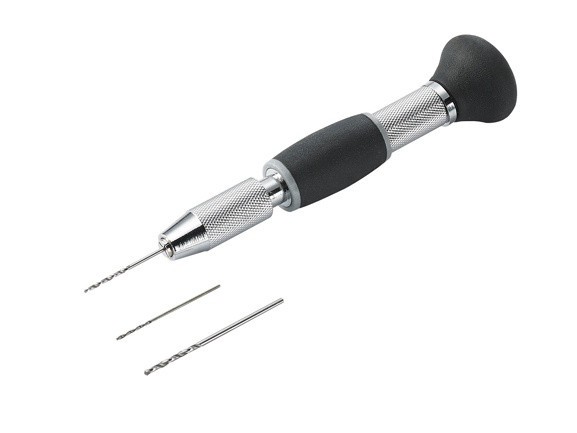 Set burghiu manual cu 3 burghiuri diferite