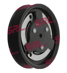 Ambreiaj compresor aer conditionat Audi, Seat, Skoda, VW; compresor tip Delphi CVC, diametru fulie 110mm, 6 nervuri; 1K0820803E; 1K0820803F;