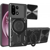 Husa pentru OnePlus 15, Techsuit, CamGuard Pro, Neagra