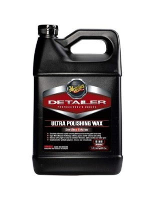 Ceara Auto cu Carnauba Meguiar&amp;#039;s Ultra Polishing Wax, D166, 3,79l foto