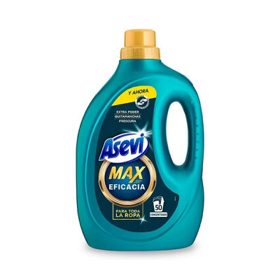 Detergent Rufe, Asevi Max Eficacia, 50 spalari, 2.500ml foto