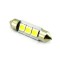 Bec sofit 3 led SMD led-uri, 12V lumina albastra (11x39mm) (set 2 buc.) 85548B