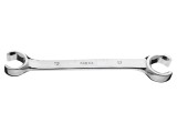 Cheie inelară semi-deschisă bilaterală 15mm/17mm, 195mm - NEO TOOLS