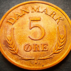 Moneda 5 ORE - DANEMARCA, anul 1964 *cod 3787 = A.UNC