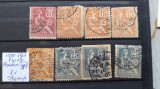 1900-1901 Franta Mouchon tipograf. Tip II -stamp., Stampilat