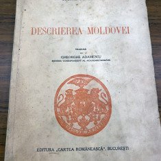 DIMITRIE CANTEMIR - DESCRIEREA MOLDOVEI ( traducere de George Adamescu ) 1941