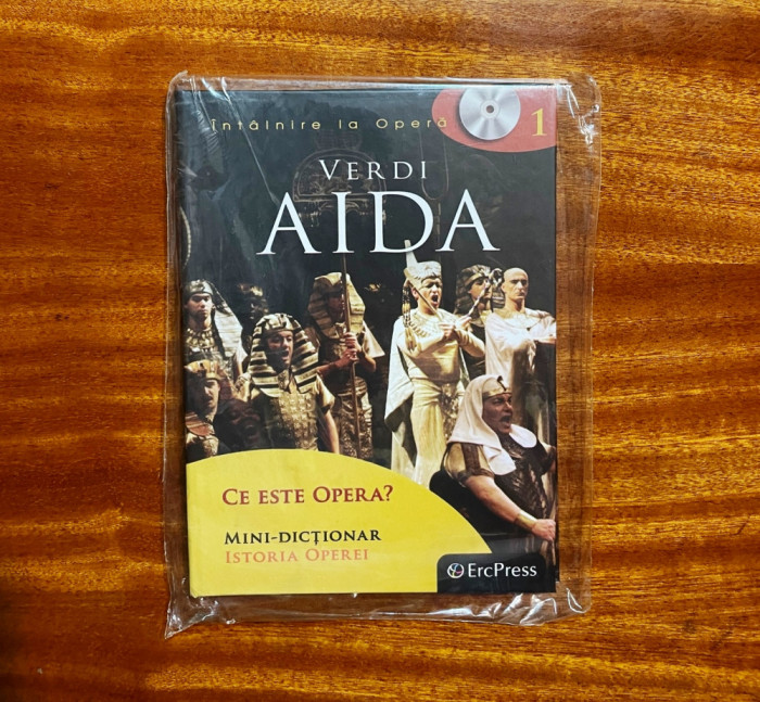 Verdi - Aida (ErcPress, 1 DVD - &icirc;n țiplă) - 20 lei