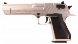 Replica pistol Desert Eagle .50AE Gas GBB Cybergun Silver cu cutie