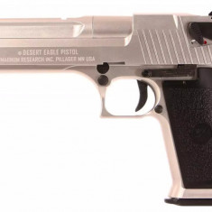 Replica pistol Desert Eagle .50AE Gas GBB Cybergun Silver cu cutie