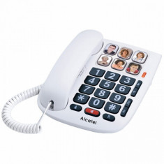 Telefon Fix Alcatel TMAX10 FR LED Alb foto