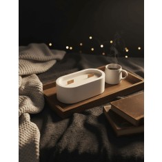 Lumanare Ceramica din Soia, Cimney, Placinta de Dovleac si Scortisoara, 130 g