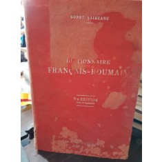 CONST SAINEANU - DICTIONNAIRE FRANCAIS ROUMAIN ED A V A