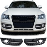 Inserts grilaj fagure pentru bara de protectie, potrivite pentru Audi Q5 8R 09-12 cu S-Line Performance AutoTuning
