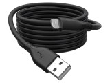 Cablu USB 2.0 DIGITUS negru 1m Apple Lightning - USB A nichelat
