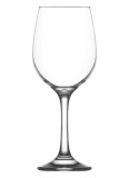 Pahar pentru vin LAV Fame din sticla, 300 ml, 60x190 mm, set 6 buc