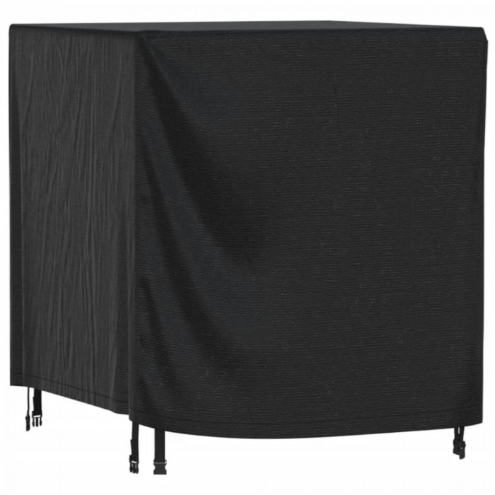 vidaXL Husă mobilier de grădină negru 116x100x120 cm impermeabilă 420D