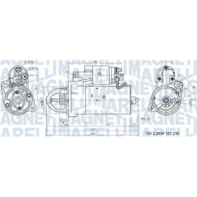 Electromotor Audi A4 B7 (8ec), A4 B7 Avant (8ed), A4 B7 Convertible (8he), A6 Allroad C6 (4fh), A6 C6 (4f2), A6 C6 Avant (4f5), A8 D3 (4e2; Vw Phaeto foto
