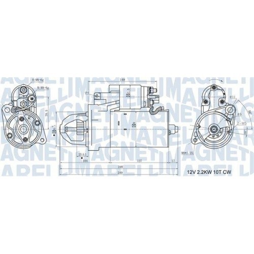 Electromotor Audi A4 B7 (8ec), A4 B7 Avant (8ed), A4 B7 Convertible (8he), A6 Allroad C6 (4fh), A6 C6 (4f2), A6 C6 Avant (4f5), A8 D3 (4e2; Vw Phaeto