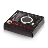 Kit Sprancene cu Sabloane si Aplicator, Vipera, Uptown, 4.5g