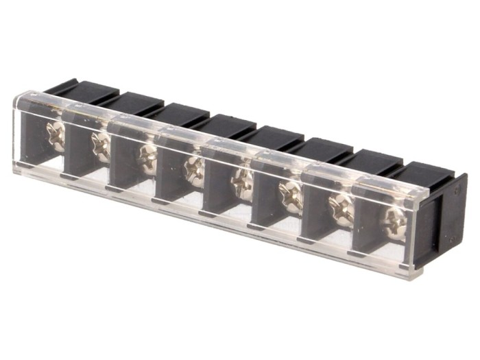 Conector regletă PCB 10mm 8 piste
