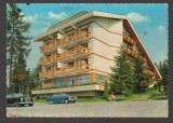 CPIB 24846 CARTE POSTALA - PREDEAL: HOTEL "PREDEAL", AUTOTURISM, CIRCULATA, 1973, STAMPILE, TIMBRU, KRUGER
