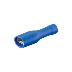 Conector papuc mama albastru izolat 6.4x0.8mm Goobay