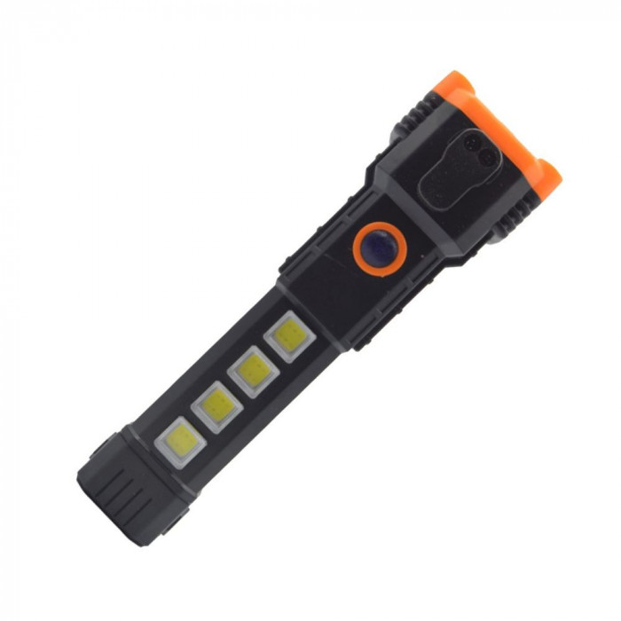 Lanterna multifunctionala 4LED COB, USB, 5W, RDC120