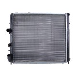Radiator Renault Kangoo 97-03, motor: 1.9 D, 480x435x34, Aluminiu/ Plastic etansat mecanic, 7700301171; 8200330848