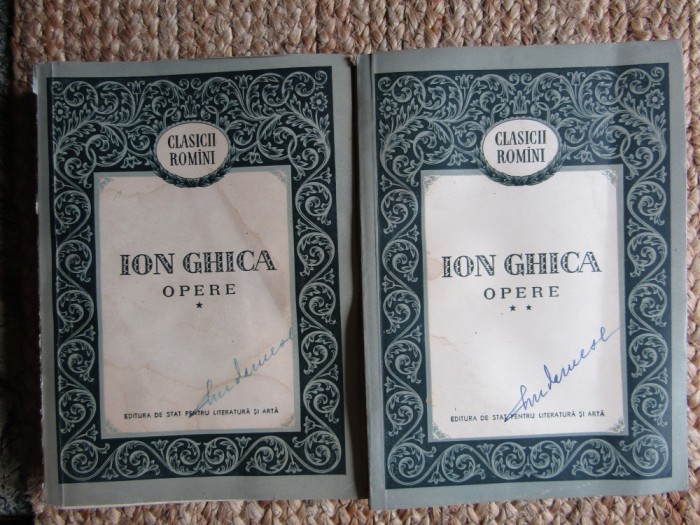 Opere (2 vol.) - Ion Ghica