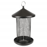 FLAMINGO Siloz hrănitoare pentru păsări &bdquo;Frode&rdquo;, 19 cm, negru, metal