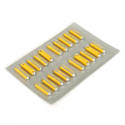 Blister Sigurante Fuzibile Cilindrice 16A Galbene Set 20 Buc 134500 10271-TEC foto