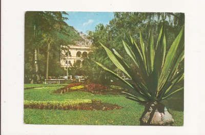 CA7 Carte Postala - Baile Herculane-Parcul , circulata 1971 foto