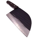 Cutitul bucatarului IdeallStore&reg;, lucrat manual, Chef Helper, 29.5 cm, otel inoxidabil, 680 g, negru