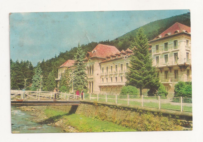 RF5 -Carte Postala- Slanic-Moldova, circulata 1972