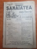 Sanatatea si viata fericita septembrie 1924-sanatatea copiilor,femeilor,sociala