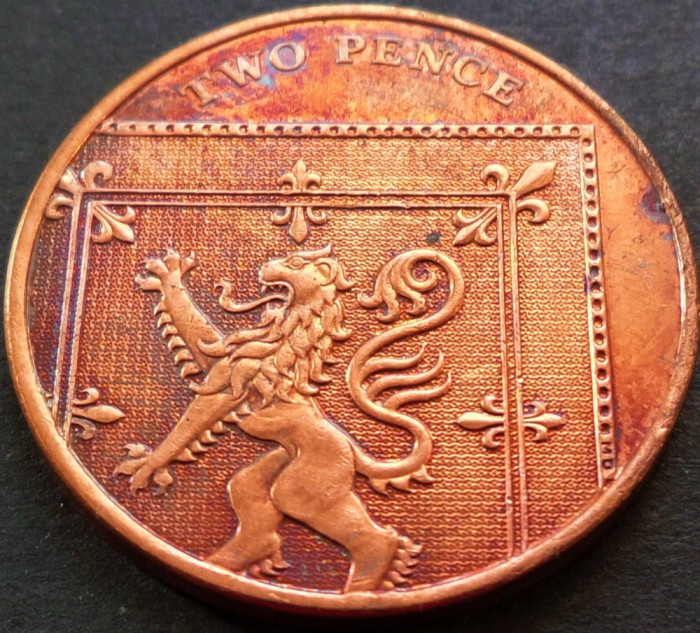 Moneda 2 (Two) PENCE - MAREA BRITANIE / ANGLIA, anul 2012 * cod 4277 = cameo