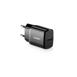 &Icirc;ncărcător de perete UGREEN ED011, USB, 2,1A (negru)